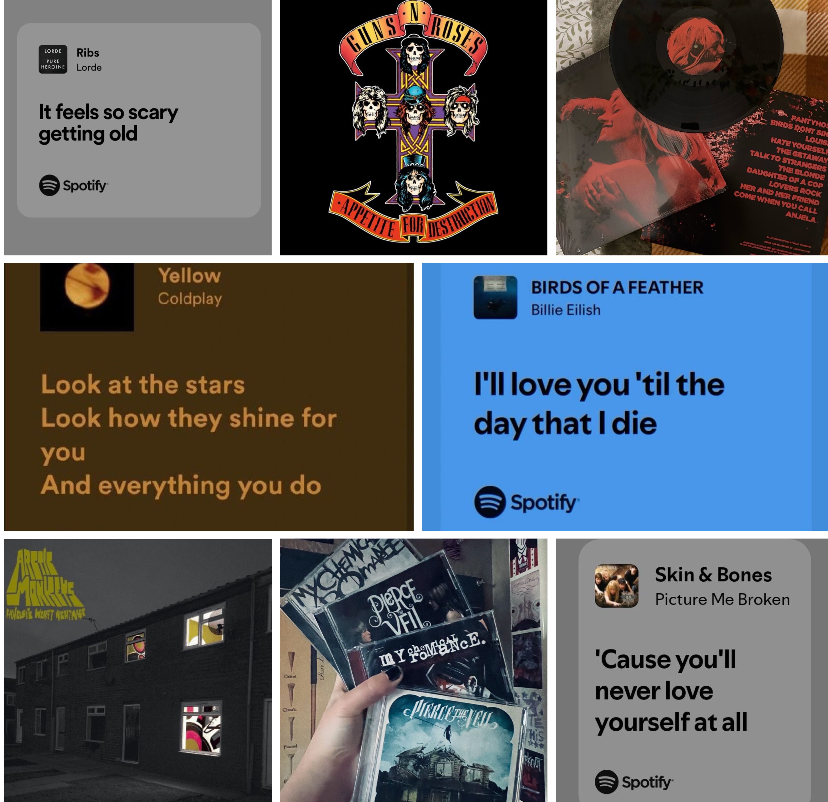 The rock and grunge index